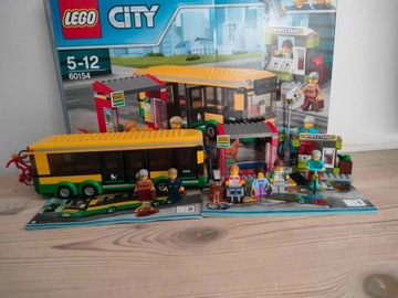 LEGO CITY 60154 Przystanek autobusowy 