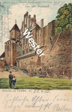 Toruń / Thorn Litografia  1905 r.