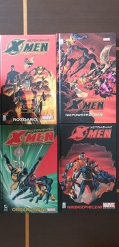 Astonishing X-Men - tomy 1-4 HC (komplet)