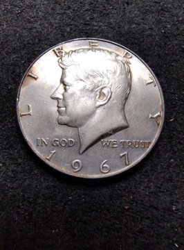 USA half dollar 1967 Kennedy