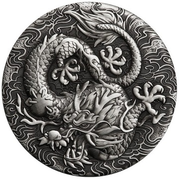 Chinese Myths and Legends: Dragon Antiqued 2 uncje