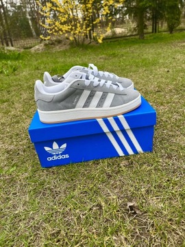 Adidas Campus 00s 38 2/3 Kids Grey White Metka