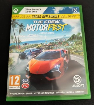 THE CREW MOTORFEST Xbox Series X/ one + steelbook