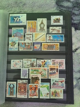 Kolekcja znaczków z czasu PRL-u 512 sztuk 