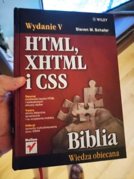 HTML, XHTML i CSS. Biblia wydanie 5