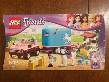 Lego Friends 3186 - "Przyczepa dla koni" + gratis