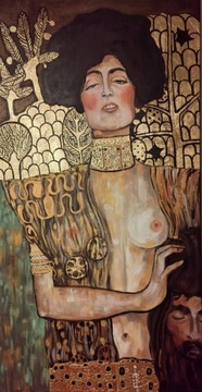 Duży obraz Gustava Klimta "Judyta" - kopia 