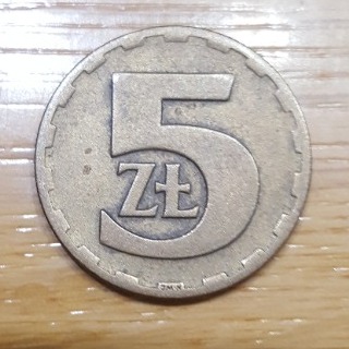 Moneta Polska 5 zł 1976 r  