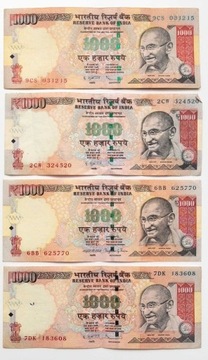 Banknot 1000 Rupii - Indie 