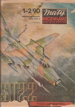 Mały Modelarz 1-2/1990 Samolot Su-22