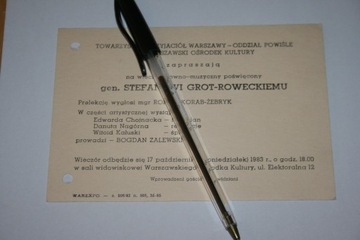 Warszawa TPW Powiśle S. Grot - Rowecki /varsaviana