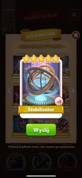 Stabilizator COIN MASTER KARTA