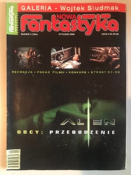 Miesięcznik Nowa Fantastyka. Numer 1 z 1998 r.