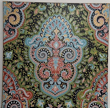 Kolaż artystyczny „Mandala” M. Biadasiewicz