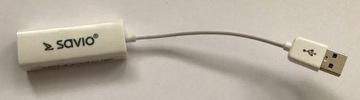 SAVIO USB 2.0 ethernet LAN adapter RJ-45