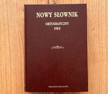 Nowy słownik ortograficzny PWN - wyd. jubileuszowe