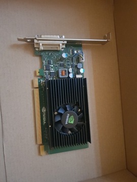 karta graficzna NVIDIA NVS 315 z kablami dvi