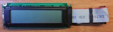 Wyświetlacz LCD, PC-1602 , POWERTIP, zielony