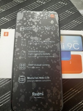 Telefon nowy Redmi 9C