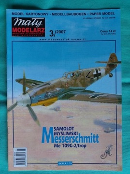 Mały Modelarz 3/2007 Messerschmitt Me 109G-2/trop