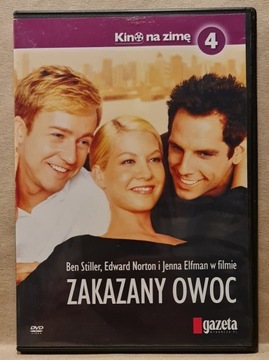 Zakazany owoc - płyta DVD, bez folii, bdb