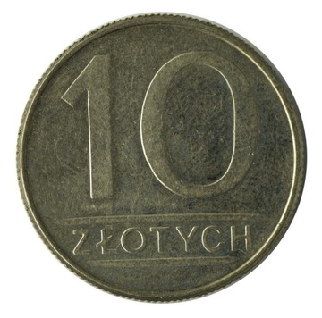 10 złotych 1988 moneta PRL 