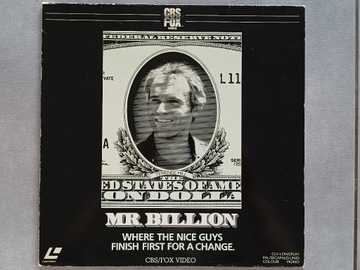 Film Mr. Billion LaserDisc Laser Disc LaserVision