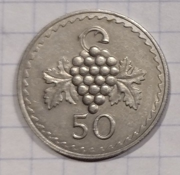 (890) Cypr 50 milow 1963