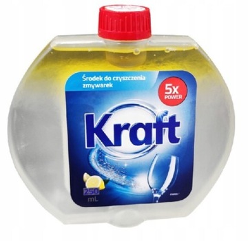 Płyn do czyszczenia zmywarki Kraft cytryna 250 ml