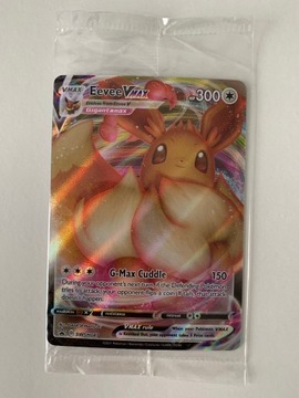 POKEMON KARTA EEVEE VMAX SWSH 087 BLACK STAR 