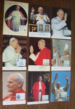Jan Paweł II Watykan -  - kartki