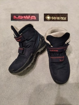 Buty trekkingowe Lowa Gore-Tex roz. 35 Ocieplane