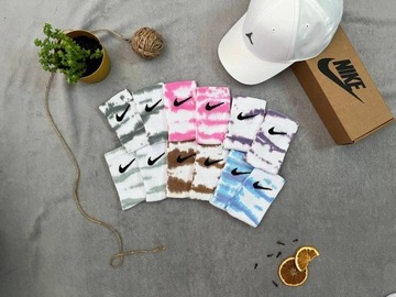 Skarpety Nike Dri-Fit Tie-Dye  długie
