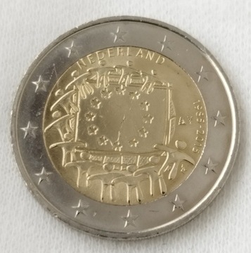 Holandia 2015 - Flaga Europy - 2 euro