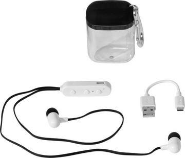Słuchawki douszne na Bluetooth z akumulatorem