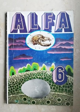 ALFA 6 czasopismo komiks z PRL 1981