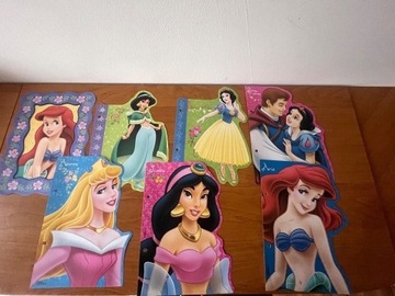Karteczki Księżniczki Disney 7 sztuk