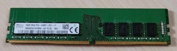 Pamięć RAM 16GB DDR4 Hynix ECC UDIMM 2400MHz