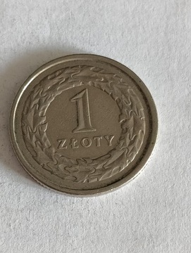 1zł złoty 1991  Polska 