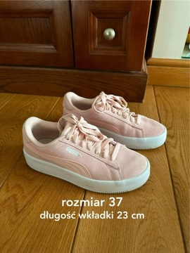 Sneakersy damskie Puma Carina 2.0 pudrowy róż