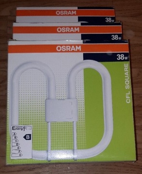 Świetlówki OSRAM CFL Square 38W i 28W