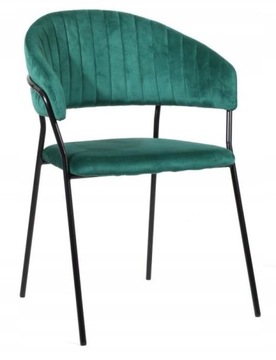 Krzesło Aropos1 58x84x48cm odcienie zieleni 2 szt