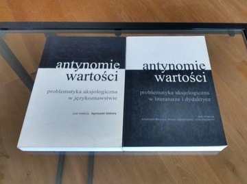 Antynomie wartości - 2 książki