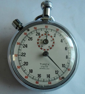 Stoper Timex brytyjski średnica 57 mm