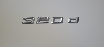 Emblemat 320d BMW E90