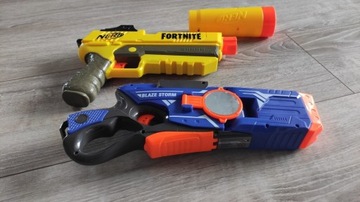 Zestaw NERF pistolet - 2 sztuki z nabojami