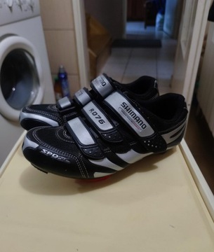 buty kolarskie Shimano 40 czarne sport retro