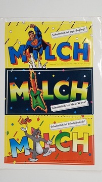 MILCH - Superman i inne, naklejki z XX wieku