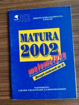 Matura 2002 Matematyka, zeszyt ćwiczeń nr 2