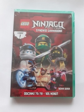 Ninjago synowie Garmadona DVD nowe folia